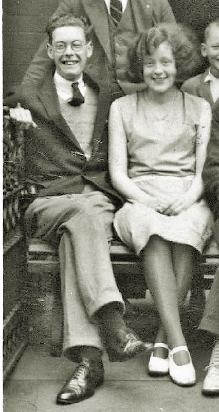 Photo of Harry North and Sybil Troy